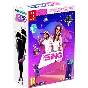 Let's Sing 2025 + 2 Microphones - International Edition