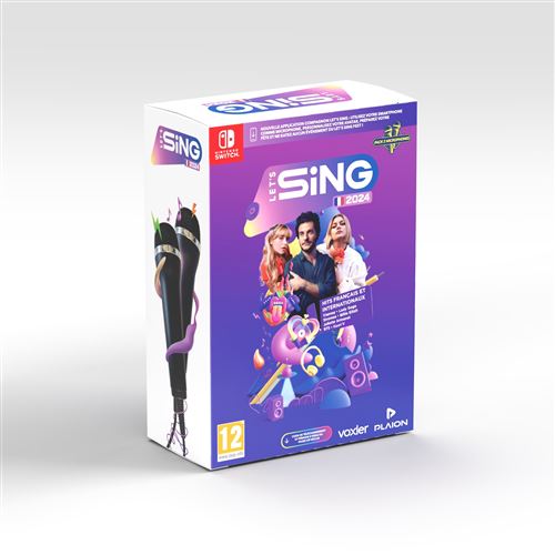 Let's Sing 2024 2 Micro Edition  FR + UK Hits