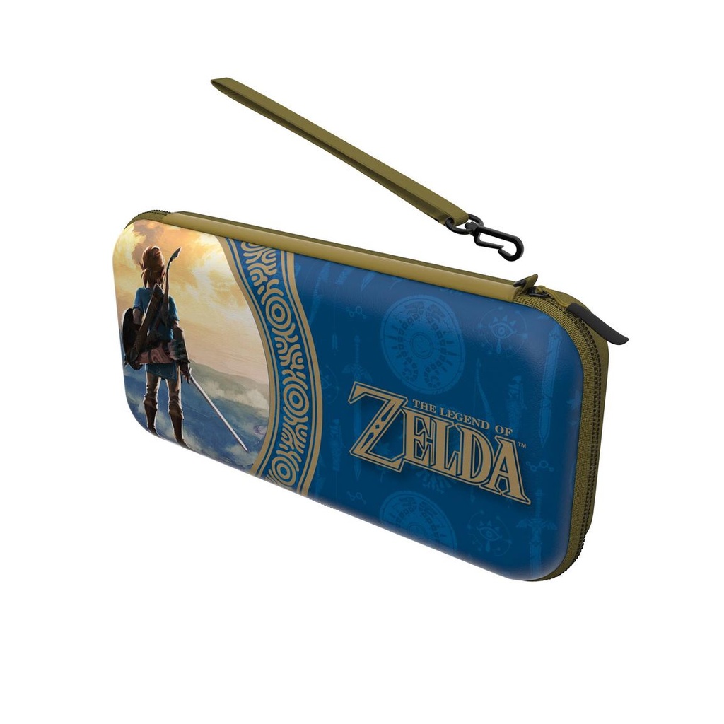Travel Case Hyrule Blue Hyrule Blue and Yellow
