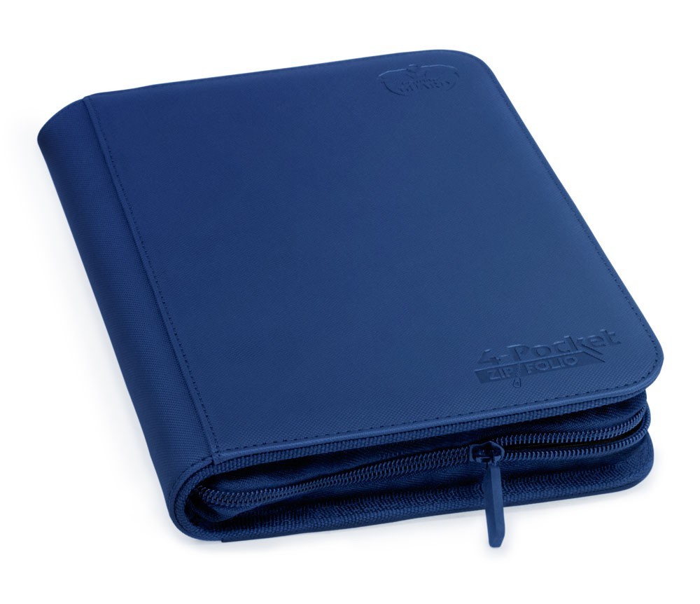 Ultimate Guard - ZipFolio 160 cards - 8 Pocket XenoSkin (Blue)