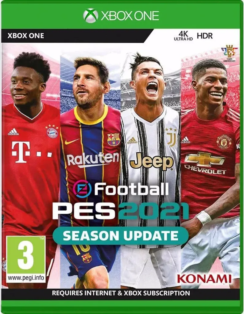 Pro Evolution Sports EFootball 2021 SEASON UPDATE