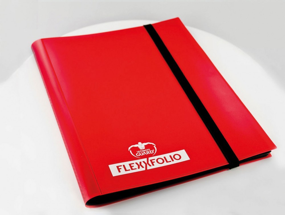 Ultimate Guard Flexxfolio 360 - 18 Pocket Trading Card Binder Red