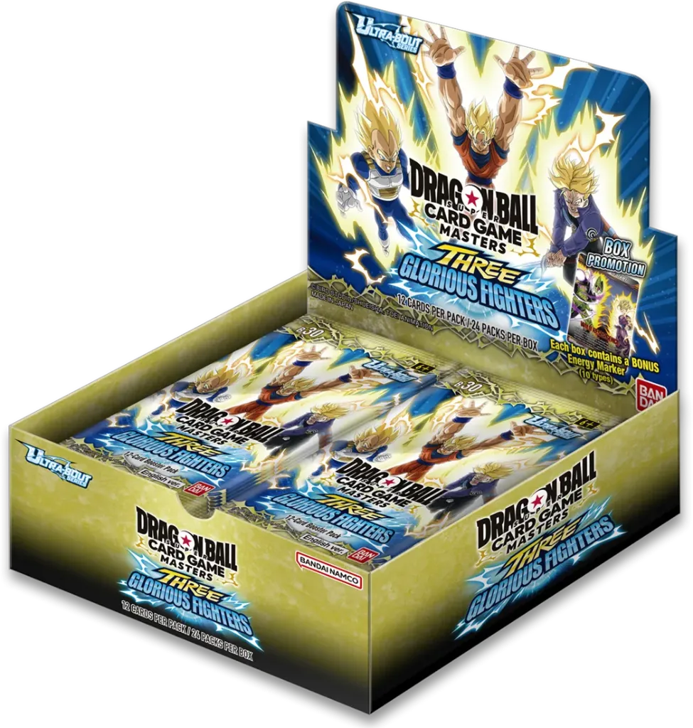 Dragon Ball Super TCG - Three Florious Fighters - Booster box - 24 packs