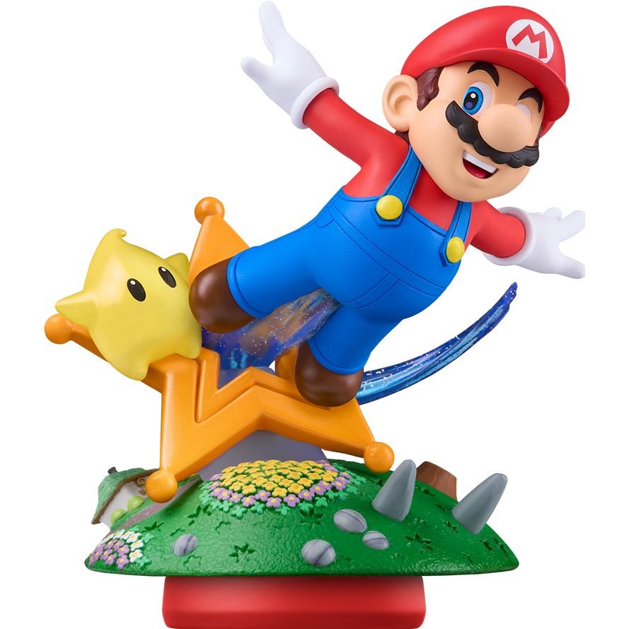 Mario & Luma Amiibo (Super Mario Galaxy + Super Mario Galaxy 2)