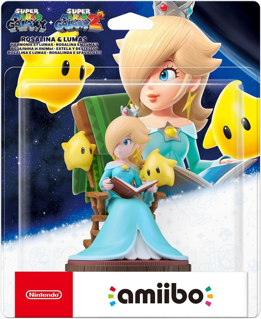 Rosalina & Lumas Amiibo (Super Mario Galaxy + Super Mario Galaxy 2)