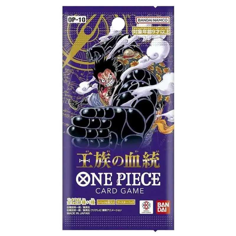 One Piece Card Game - Royal Demeanor - Op10 -1x Booster Pack (Jap)