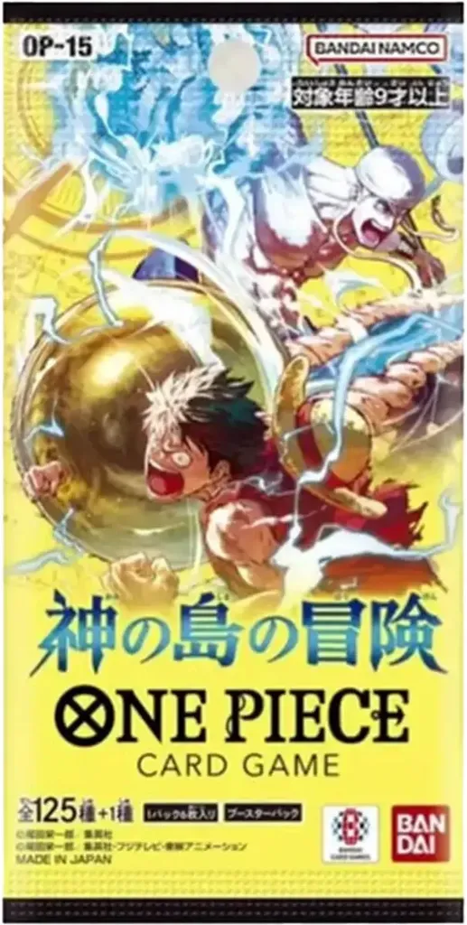 One Piece Card Game - Adventure on KAMI’s Island - OP15 - 1x booster pack (Jap)