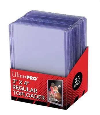 Ultra Pro - Top Loader - 3"x4" Light Clear (25 per Pack)