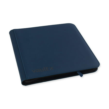 VaultX 12 Pocket, Exo-Tec Zip Binder 480 - 12 Side Loading Pages, Royal Blue