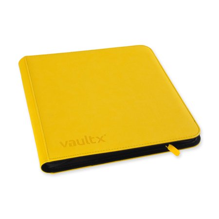 VaultX 12 Pocket, Exo-Tec Zip Binder 480 - 12 Side Loading Pages, Sunrise Yellow