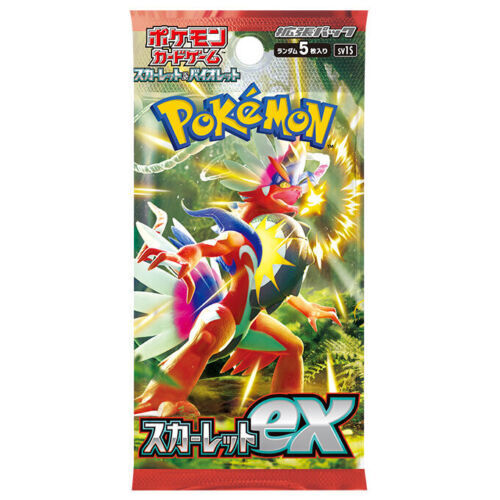 Pokemon Scarlet EX Booster - Jap