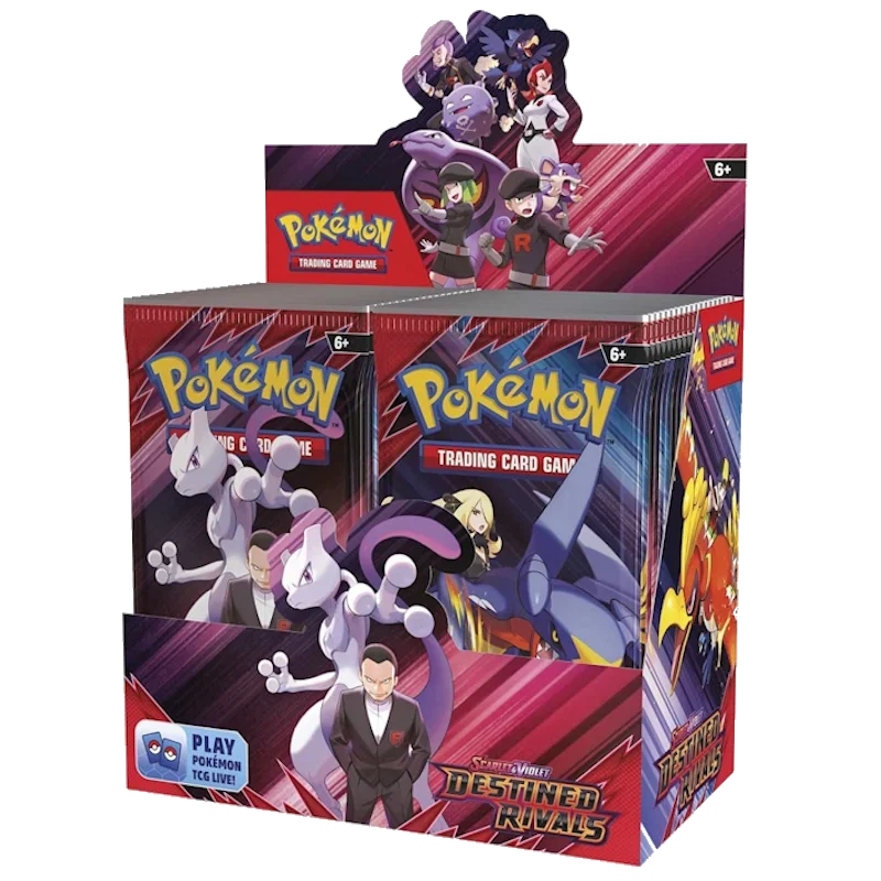 Pokémon TCG - Destined Rivals Booster Box - Uk (36packs) - Sealed