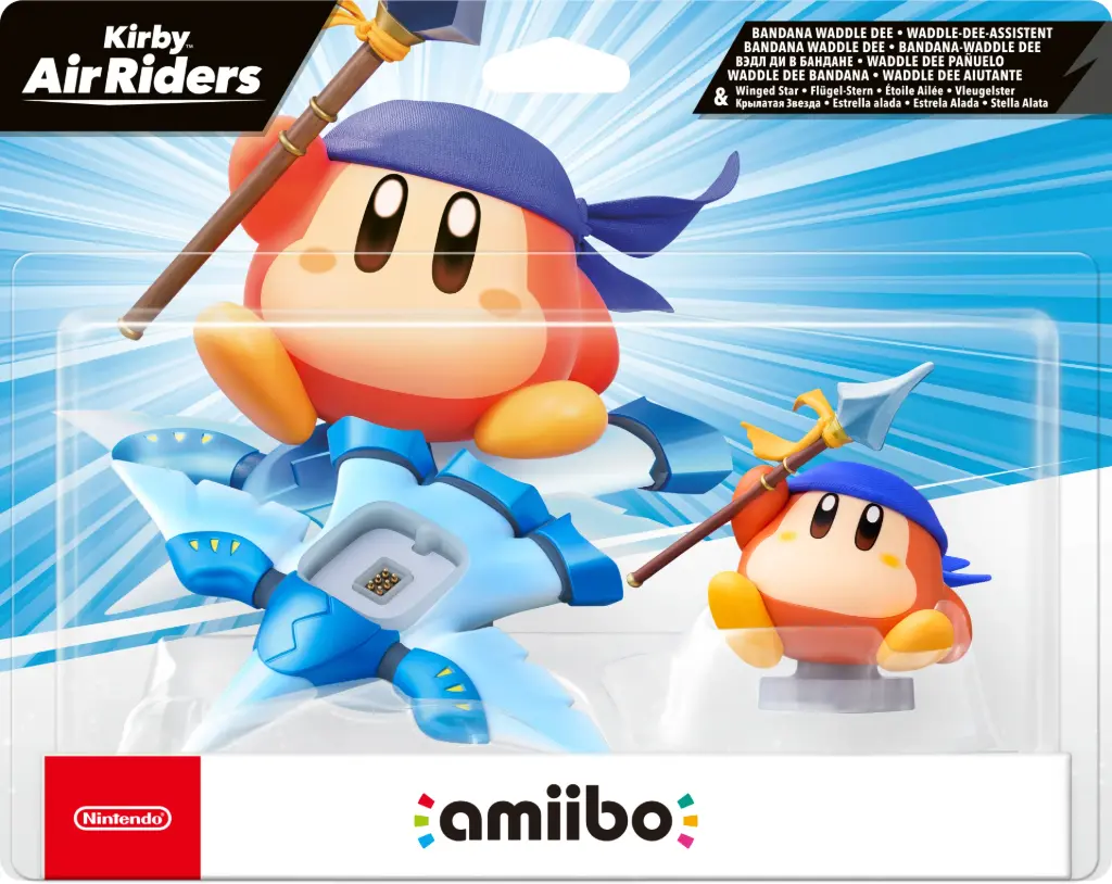 Amiibo Kirby Air Riders - Bandana Waddle Dee & Winged Star