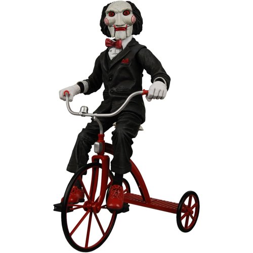 Saw Action Figure Billy with Sound & Tricyle 30 cm