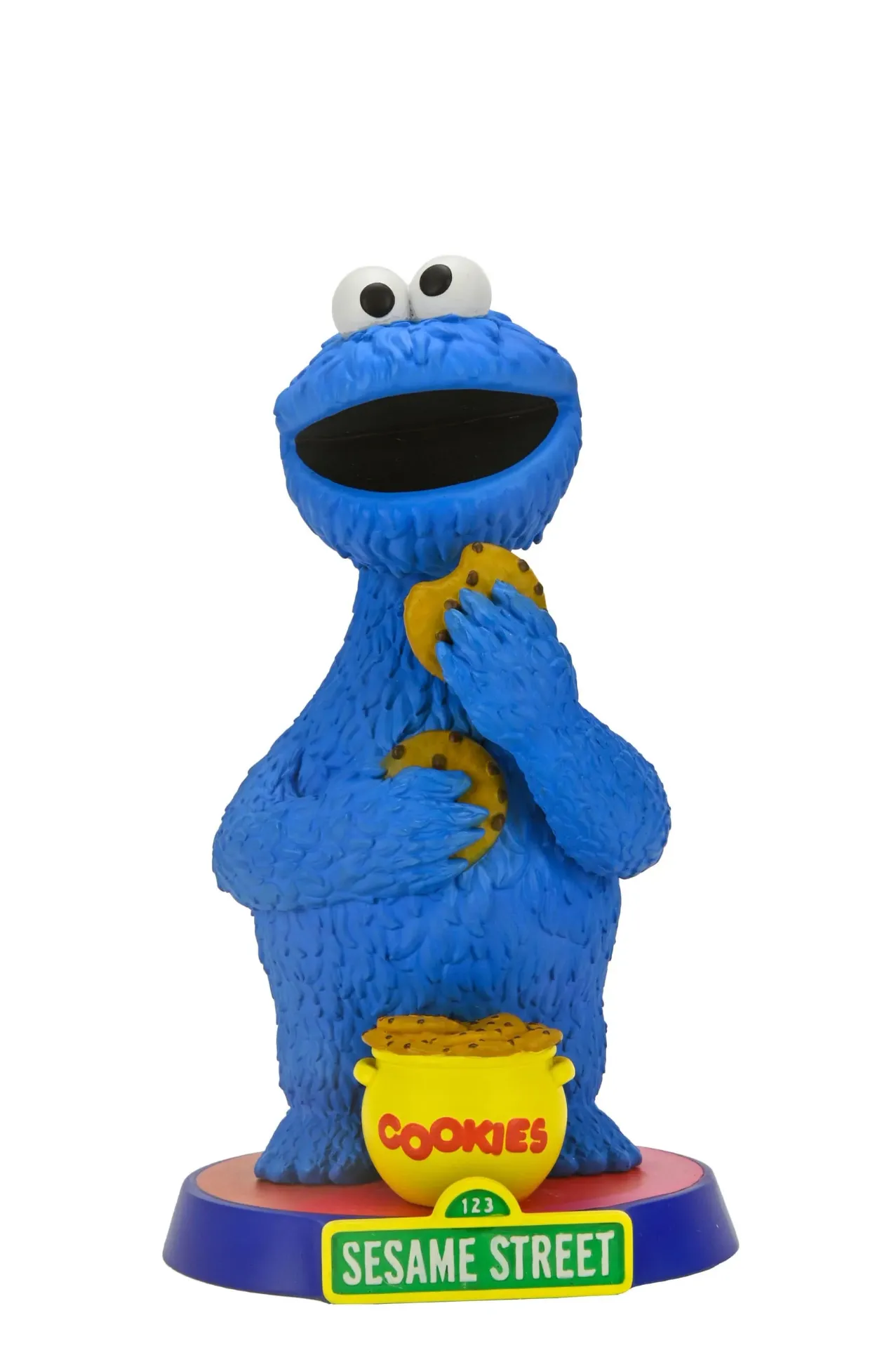 Sesame Street Head Knocker Bobble-Head Cookie Monster 18 cm (Limited ed. 3000pcs)