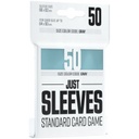 Just Sleeves 50 pack Transparent - Standard Size 66x92 Mm