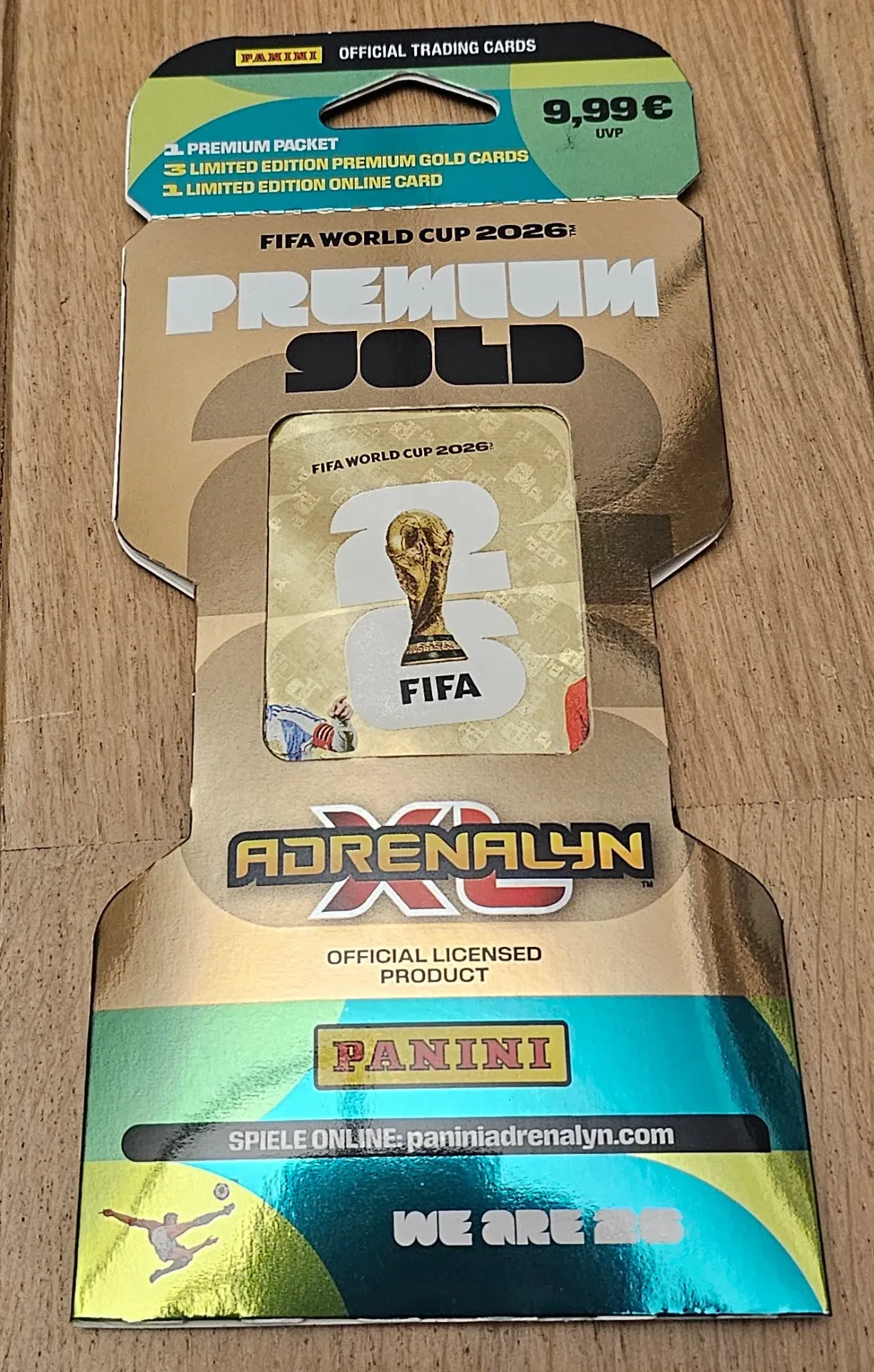 Panini FIFA World Cup 2026 Adrenalyn XL Premium Gold