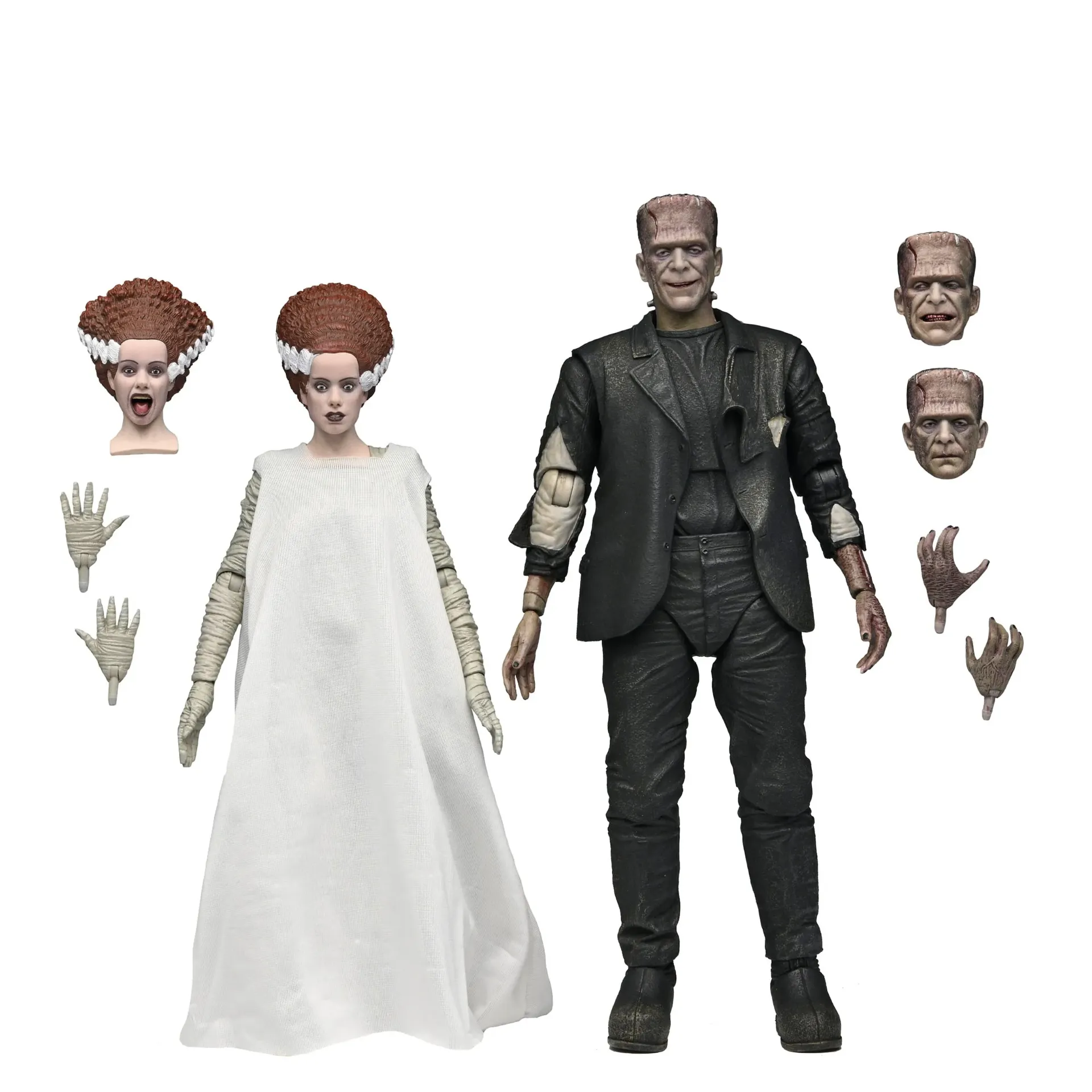 Neca - Universal Monsters Action Figures 2pack Bride of Frankenstein 90th Anniversary - The Monster & His Mate 18 cm