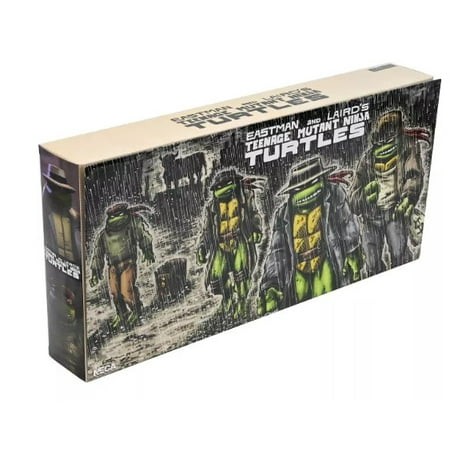 NECA Teenage Mutant Ninja Turtles Mirage Comics Gangster Turtles 7" Scale Action Figure - 4 pack