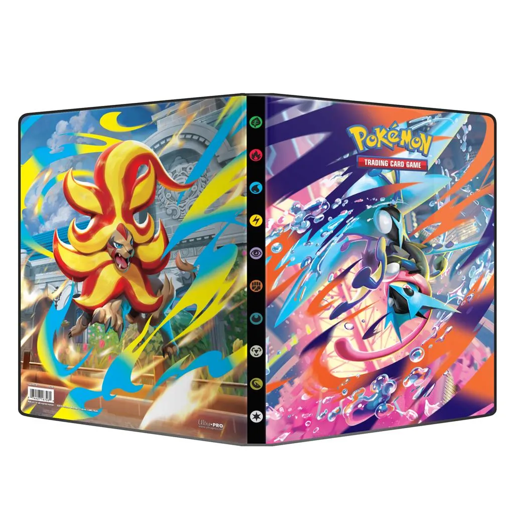 Ultra Pro - PKM 2026 Q2 Set Release 9-Pocket Portfolio for the Pokémon Trading Card Game - Chaos Rising