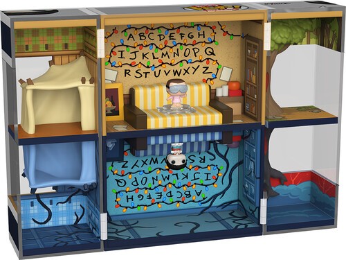 Funko Bitty POP! Box: Stranger Things - Byers House with Upside Down Will and Eleven with Goggles Collectible Vinyl Mini-Figures