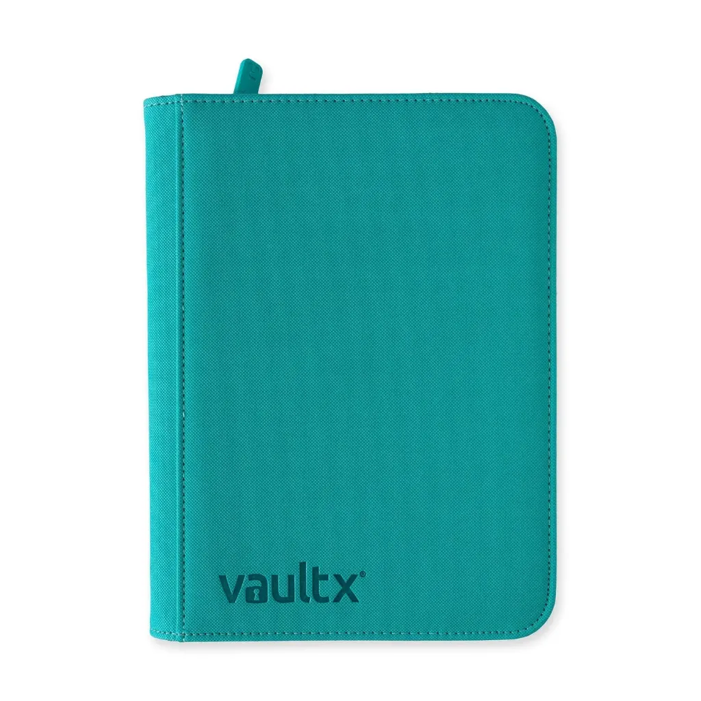 VaultX 4 Pocket, Zip Binder 160 - Side Loading, Ocean Blue