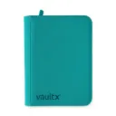VaultX 4 Pocket, Zip Binder 160 - Side Loading, Ocean Blue