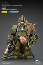 JoyToy Warhammer 40,000 Action Figure Death Guard Lord of Virulence with Power Fist and Twin Plague Spewer 14 cm