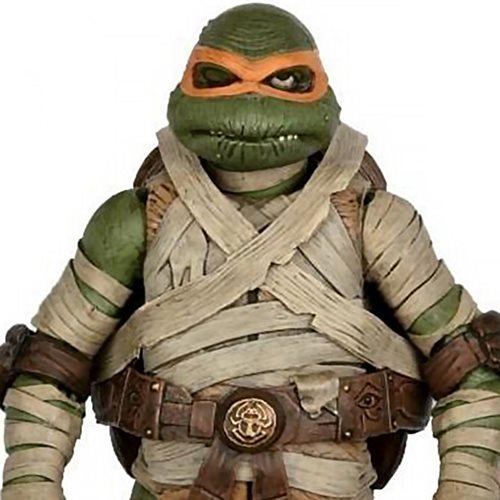 Universal Monsters x Teenage Mutant Ninja Turtles Action Figure Ultimate Michelangelo as The Mummy 18 cm