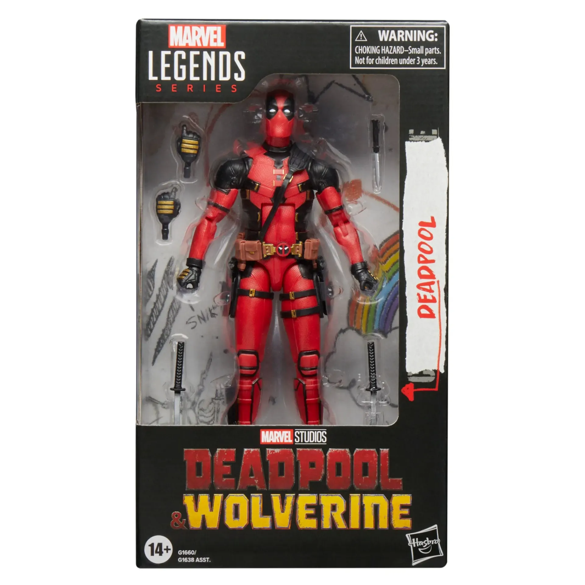 Marvel Legends Series - Deadpool Figure 6”