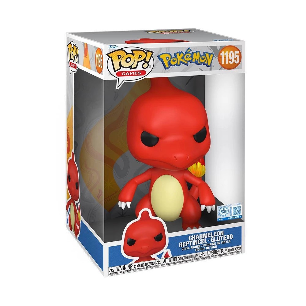 Funko POP! Games: Super Sized Jumbo - Pokémon Charmeleon #1195