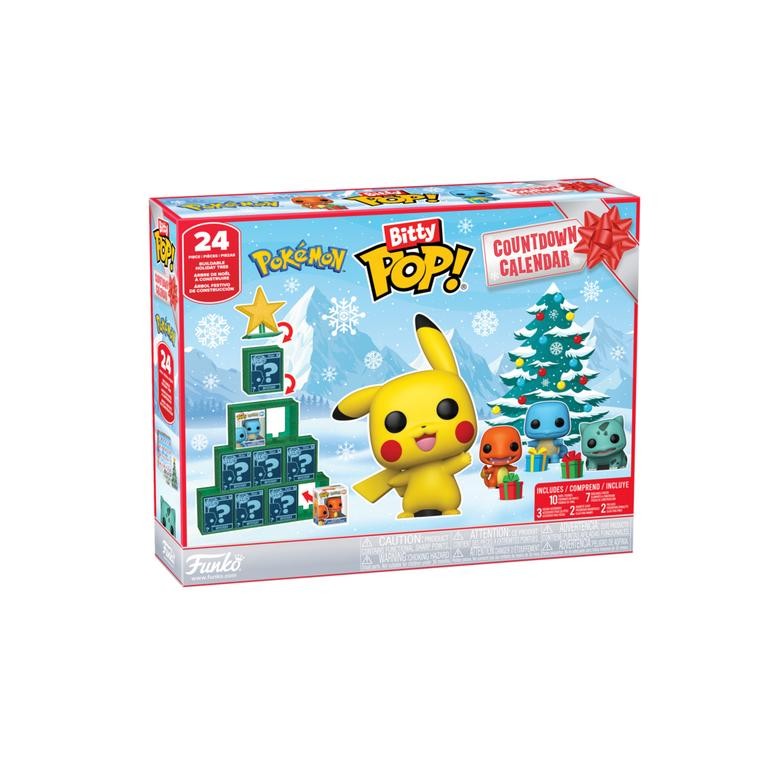 Funko Bitty POP Pokemon Countdown Calendar -24 pieces