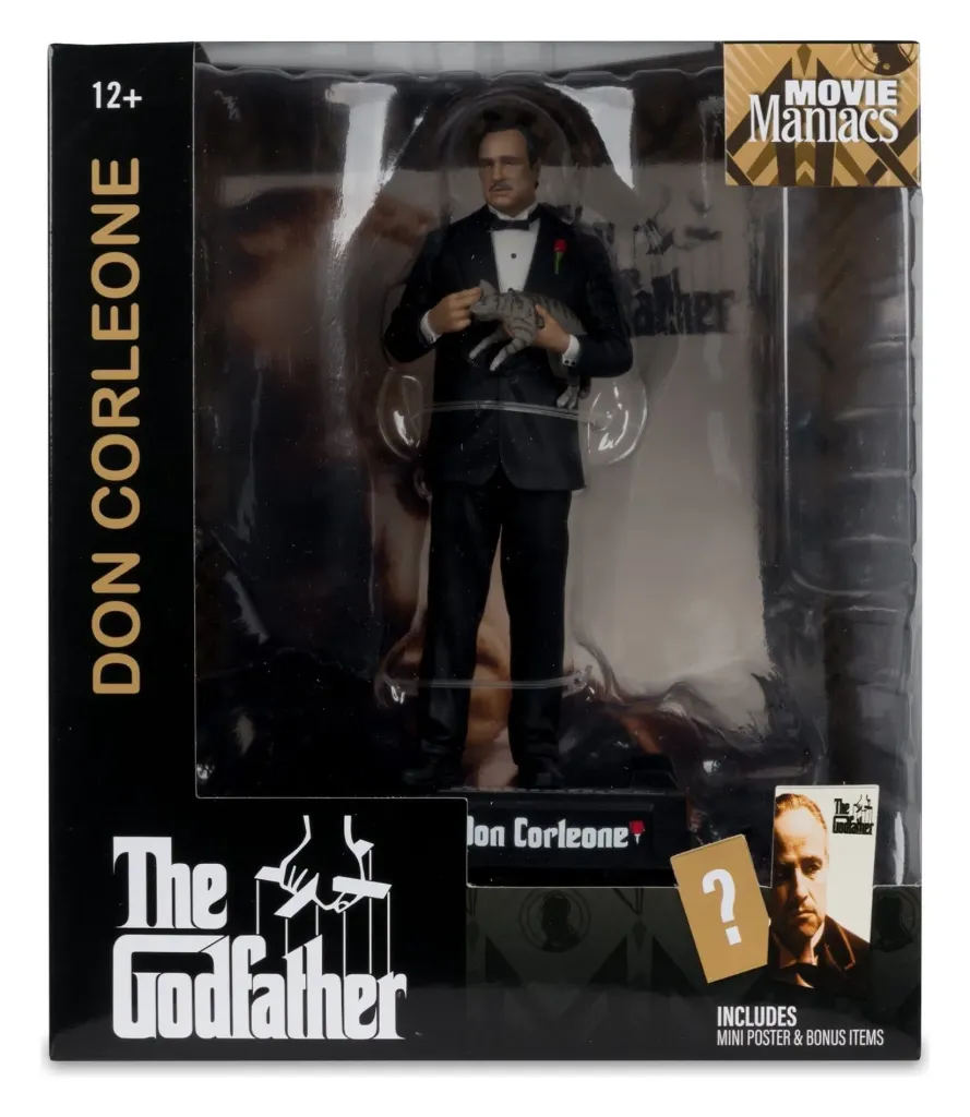 The Godfather Movie Maniacs Figure Don Corleone 17 cm