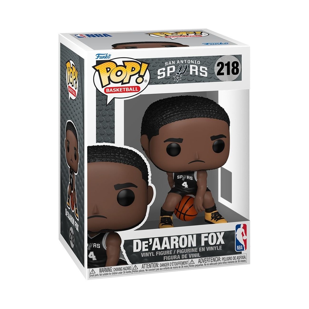 Funko POP! NBA: San Antonio Spurs - De'Aaron Fox - #218