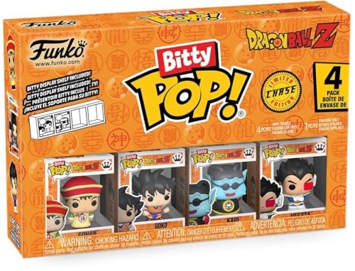 Funko Bitty POP Dragon Ball Z Vinyl Figure Set 4-Pack