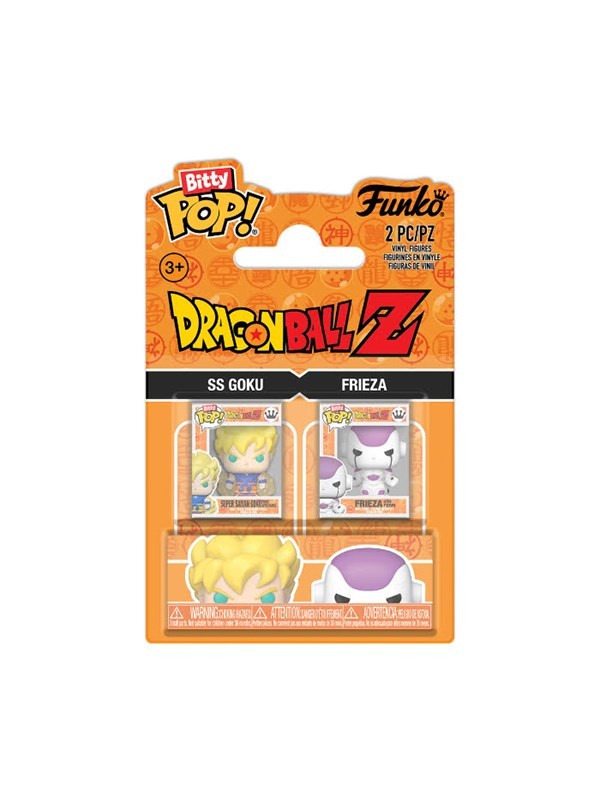 Funko Bitty Pop! Dragon Ball Z - Goku and Frieza Mini Figure 2-Pack
