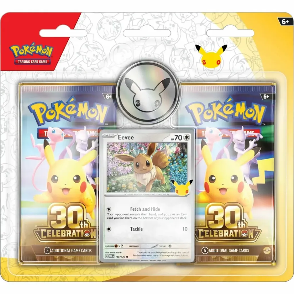 Pokémon 30th Celebration - 2 promo pack (Eevee)