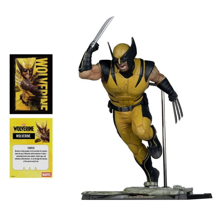 Marvel Games Collection Statue 1/10 - Wolverine  (Gold Label)