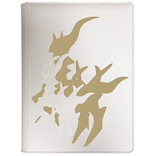 Ultra Pro Elite Series: Arceus 9-Pocket Zippered Pro Binder for Pokemon -