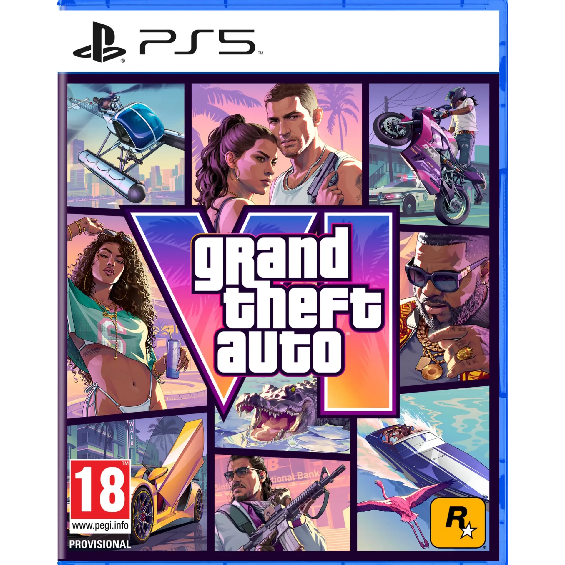 Grand Theft Auto 6 (GTA VI) (PS5) - Code in a box (Release 19/11)