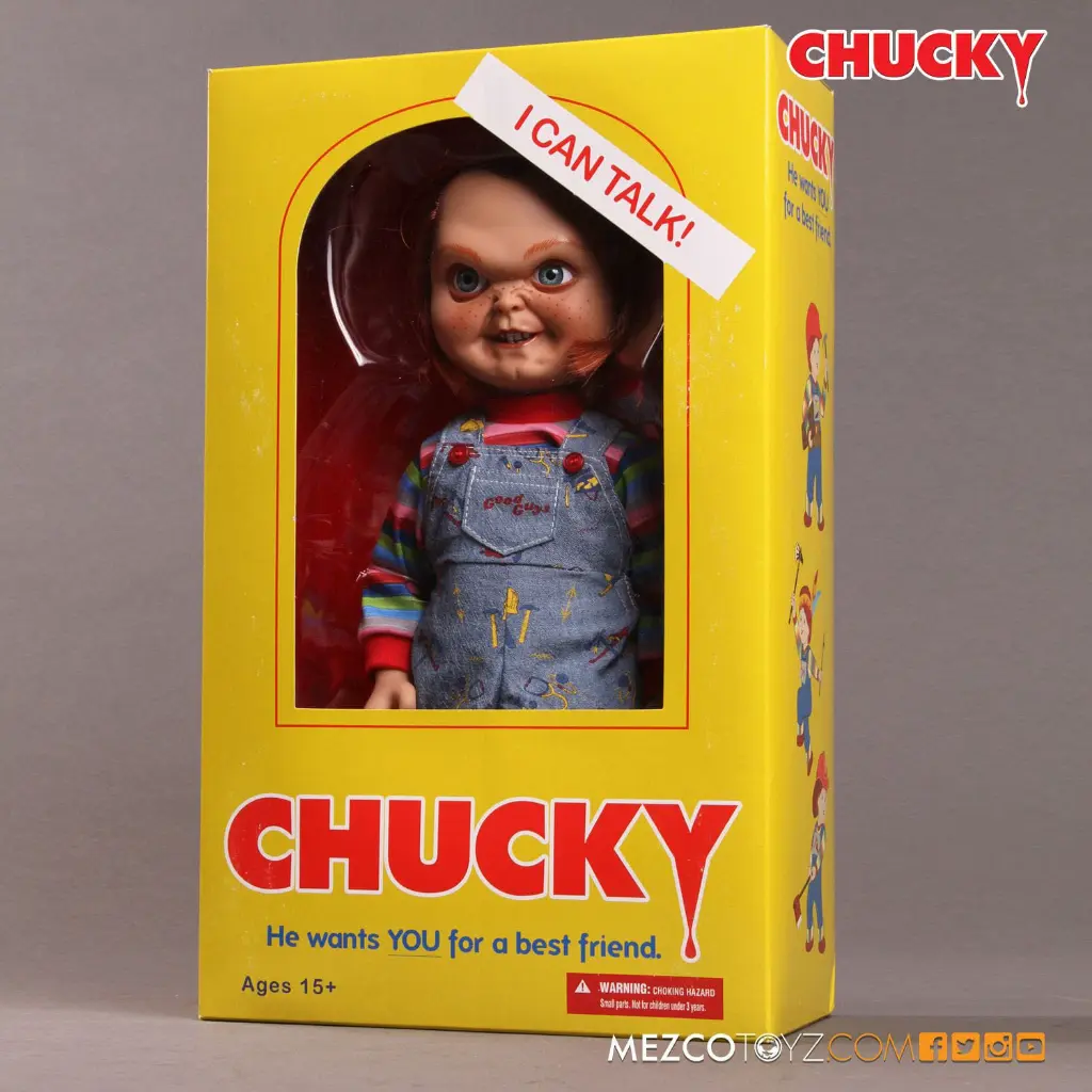 Child´s Play Talking Sneering Chucky 38 cm Dolls Chucky (Child´s Play)