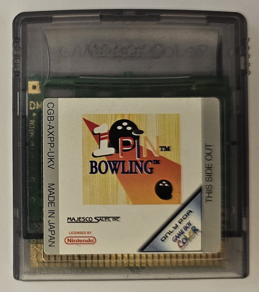 10 Pin Bowling - losse cartridge met hoesje (Game Boy Color)