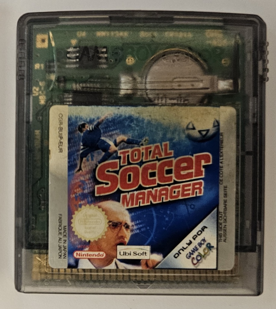 Total Soccer Manager - losse cartridge met hoesje (Game Boy Color)