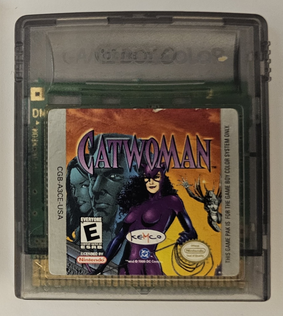 Catwoman - losse cartridge met hoesje (Game Boy Color)