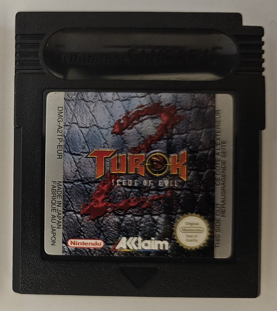 Turok 2: Seeds of Evil - losse cartridge met hoesje (Game Boy)