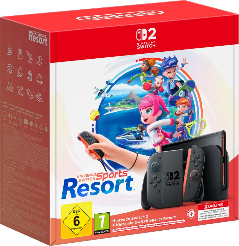 Nintendo Switch 2 + Nintendo Switch Sports Resort Bundle
