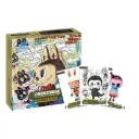 How2work Labubu Collectible Chrome Trading Cards The Monsters Series 3 Box (=10packs)