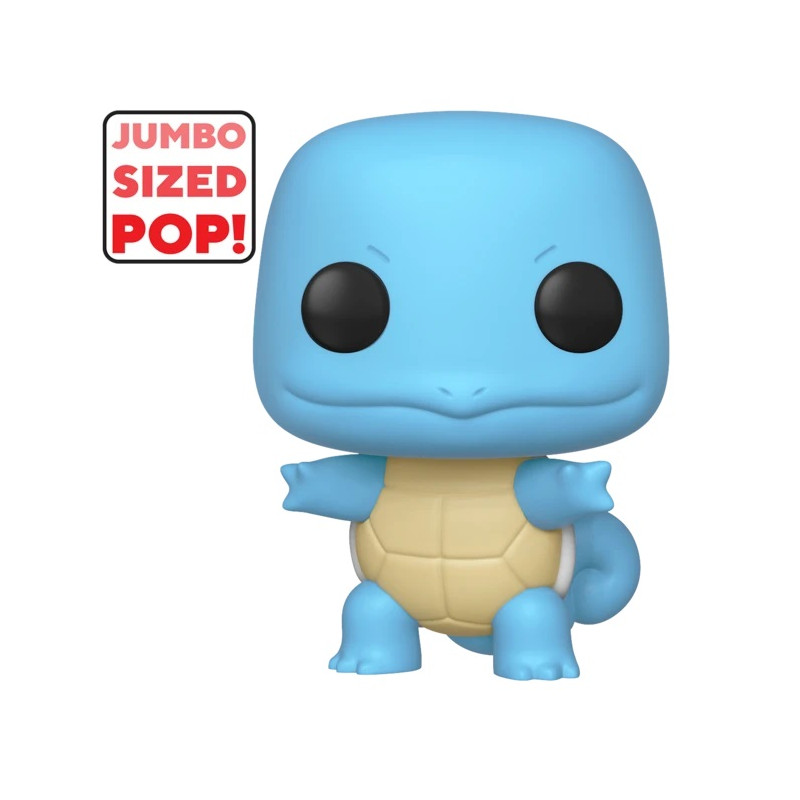 Funko POP JUMBO Games Pokemon - 10" Squirtle Carapuce Schiggy 