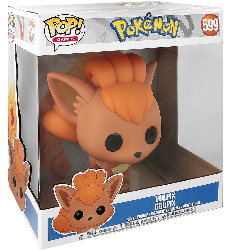Pokemon Vulpix JUMBO Pop! Vinyl Figure