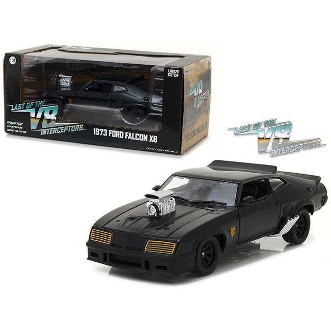 1973 Ford Falcon XB Black Last of the V8 Interceptors (1979) Movie 1/24 Diecast Model Car by Greenlight